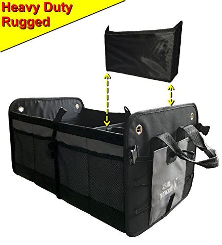 Buy Gear Mongrel Trunk Organizer with 14 Pockets - Heavy Duty ...