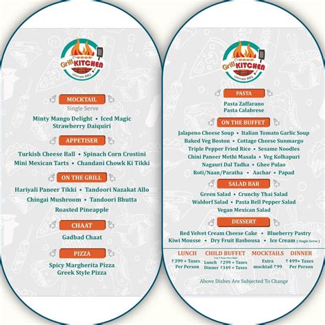 Menu at Grill kitchen Ultimate BBQ - Motera, Ahmedabad