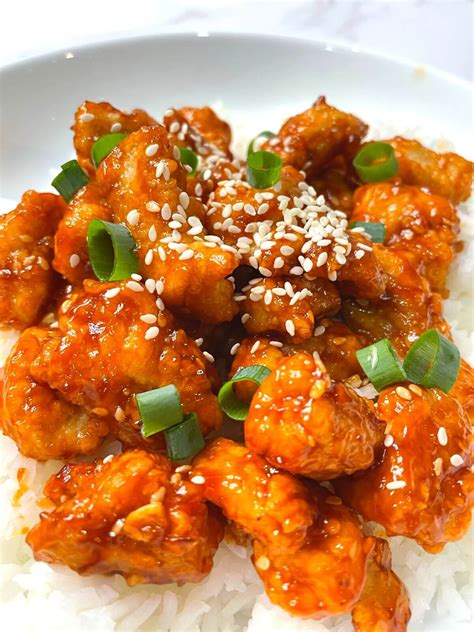crispy honey sesame chicken recipe - OhClary