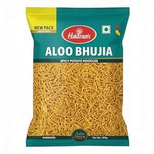 Haldiram's Namkeen - Aloo Bhujia, 200G : Amazon.in: Grocery & Gourmet Foods