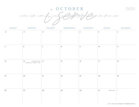 2025-2026 Mom Is a Verb Printable Signature iMOM Calendar - iMOM