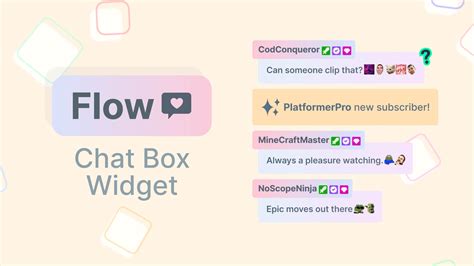 Flow Chat Box - Nerd or Die Support