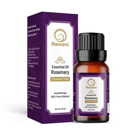 Namami Rosemary Essential Oil (10ml) for Men and Women- Natural ...