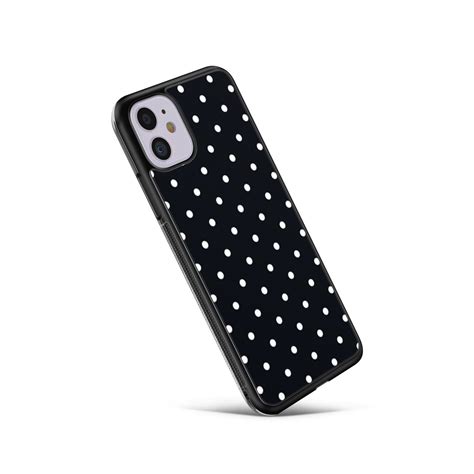 Black Polka Dot Phone Case / Iphone Cases / Iphone 11 11 Pro - Etsy