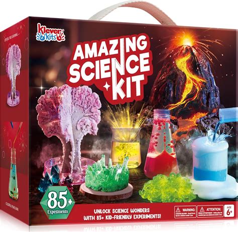 Amazon.com: Klever Kits Amazing Science Kits- 85+ Experiments ...