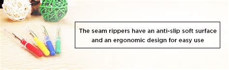 Jasol Stitch Opener Seam Ripper Stitch Unpicker Stainless Steel Sewing ...