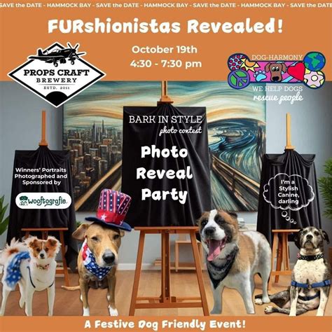 2024 Bark In Style Photo Reveal Party, Props Brewery Hammock Bay ...