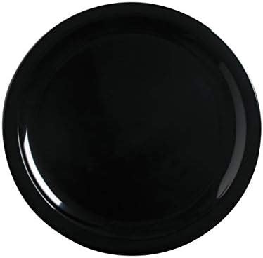 Buy Treo by Milton Full Dinner Plate 100% Melamine Iconic Black 11 ...