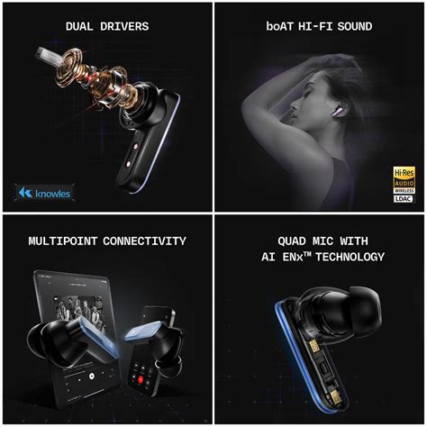 boAt Nirvana X - Premium Wireless Earbuds with Spatial Audio, 40 Hours ...