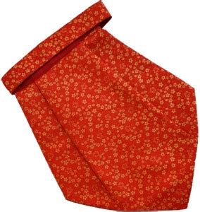VOICI Red color Self Design Cravat Price in India - Buy VOICI Red color ...