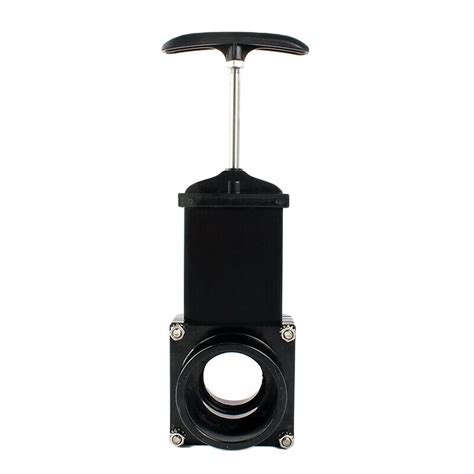 Buy Riloer 50mm/1.97inch RV Drain Valve Black Dump Waste Sewer ABS ...