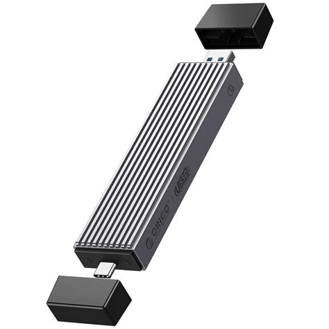 ORICO M.2 NVMe SATA SSD Enclosure Adapter Tool-Free, 10Gbps USB C 3.2 ...