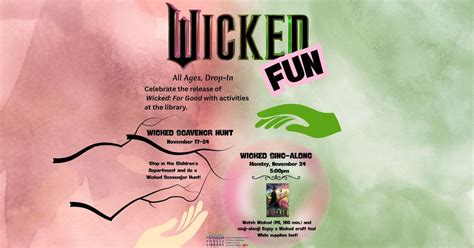 Wicked Sing Along (All ages) - DROP-IN, 9151 W Loomis Rd, Franklin, WI ...