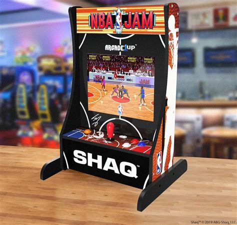 Buy ARCADE1UP NBA JAM Shaq Edition Partycade 3 Games in 1 Online at ...
