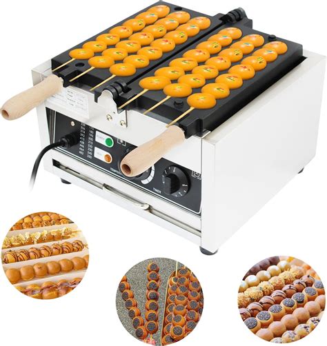 Amazon.com: 42pcs Commercial Waffle Ball Maker, Nonstick Electric ...