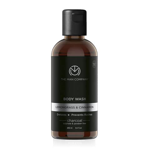 Buy The Man Company Activated Charcoal Body Wash - 250ml | Anti ...