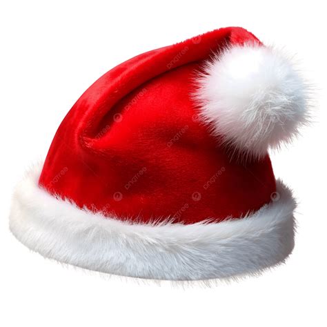 Christmas Cap Santa Hat Transparent Background Illustration, Christmas ...