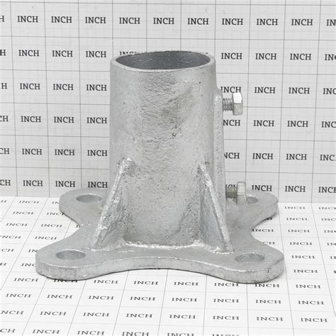 2 1/2" Floor Flange w/ 2 Set Screws (Fits 2 3/8" OD) | eBay