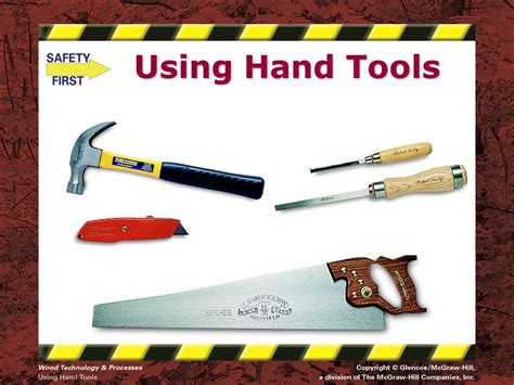 Using Hand Tools and Equipment 的图像结果