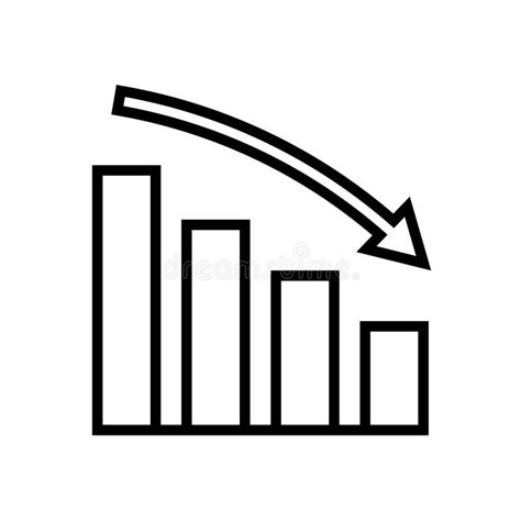 Image result for Decreasing Graph Arrow Design