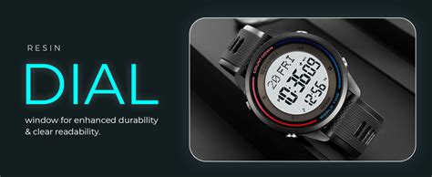 Buy SKMEI Digital Sports Watch for Men's & Boy's, Black Dial ABS Case ...