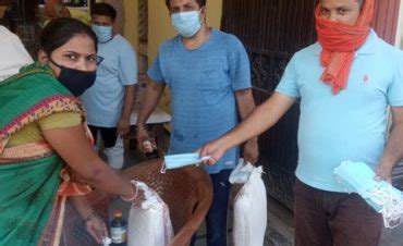 Distribute food to poor people in covid-19 disease - Self4Society