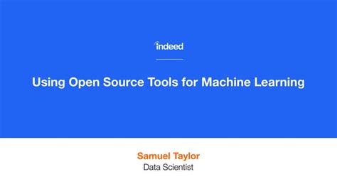 Machine Learning Open Source 的图像结果