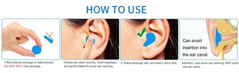 Buy Moldable Silicone Reusable Noise Cancelling Sound Blocking Swimming ...