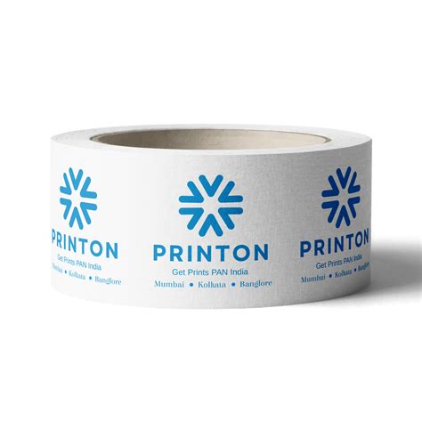 Explore Custom Transparent Printed Tape Templates & Personalize Instantly
