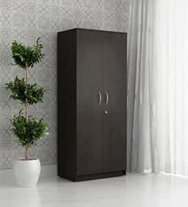 SIVOM Oliver Multipurpose 2 Door Wardrobe/Spacious Shelves with Hanging ...