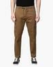 Buy Brown Trousers & Pants for Men by GENIPS WITH LOGO Online | Ajio.com
