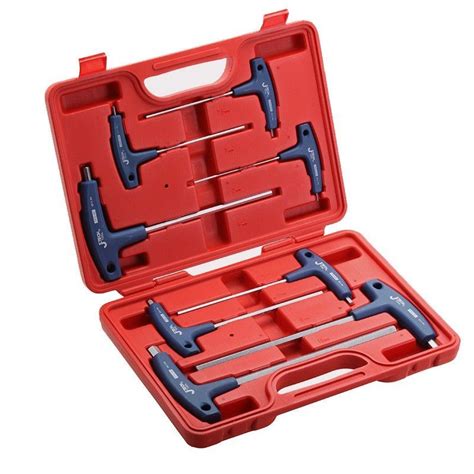 JETECH TPS-8S T Handle Allen Set of 8pcs