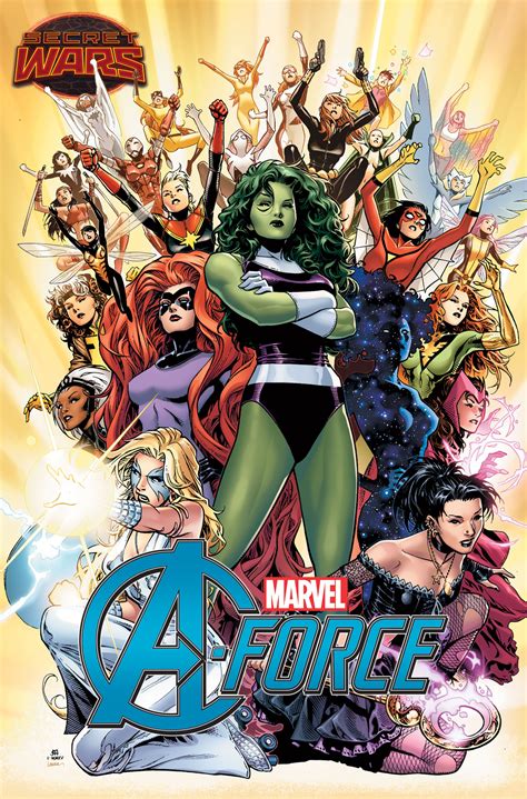 Marvel Female Characters List