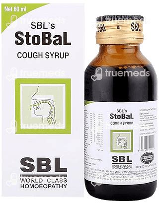 Sbls Stobal Cough Syrup 60 Ml - Uses, Side Effects, Dosage, Price ...