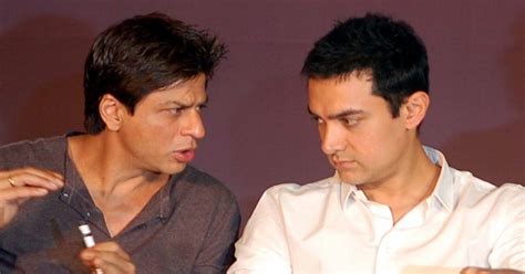 Keeping Work Discussions Aside, Shah Rukh And Aamir Finally Met As BFFs ...