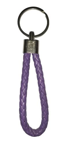 ISRE Stylish Leather Rope Keychain Car Keyring Purse Bag Pendant Bike ...