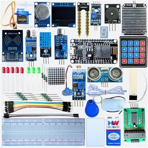 tinkRbox - IoT DIY Kit with Controller ESP8266, Ultrasonic, IR, RFID ...