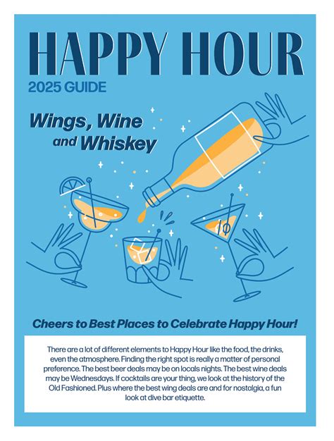 Happy Hour Guide 2025 - The Source - Bend, Oregon