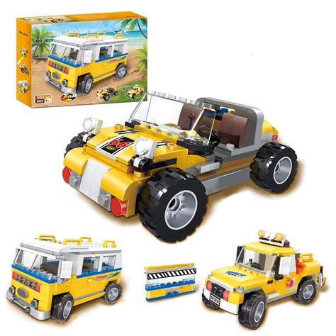 Buy BRICK STORY 3in1 Creator Car Building Set 302 Pieces Creator Camper ...