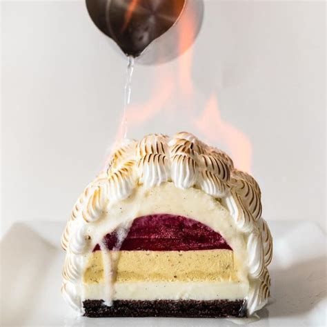 End your meal on a fiery note with baked Alaska from these spots in India