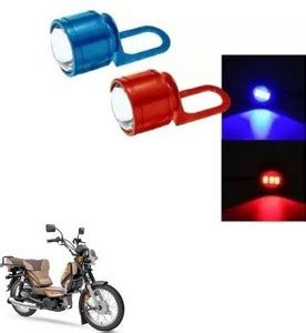AUTOGARH Motorcycle Led Strobe Flash Warning Brake Light Lamp For TVS ...