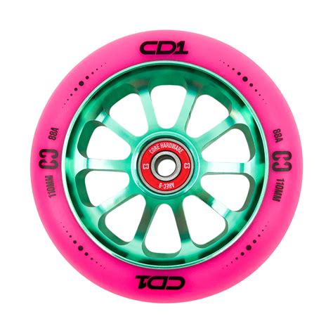 CORE CD1 Spoked Stunt Scooter Wheel 110mm - Black | Decathlon