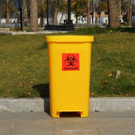 Buy Hybsk Biohazard Warning Labels 4 x 4 inch Fluorescent Red-Orange ...