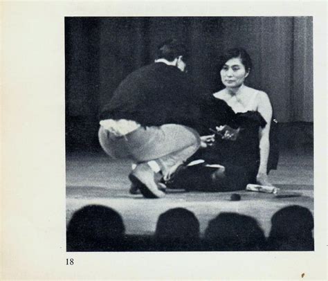 "Cut Piece" ('65) by Yoko Ono for "INSTRUCTIVE AUTO-DESTRUCTION" by ...