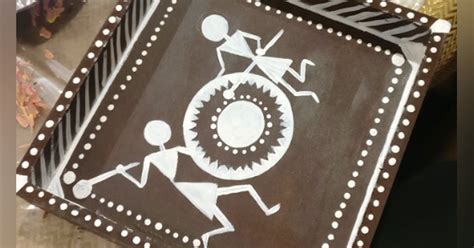 Warli art workshop with fabindia in Pune