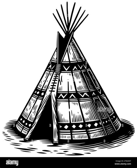 Tipi tipi Cut Out Stock Images & Pictures - Alamy