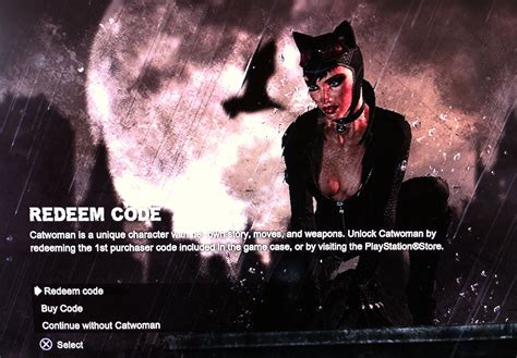 Batman Arkham City Catwoman Gameplay