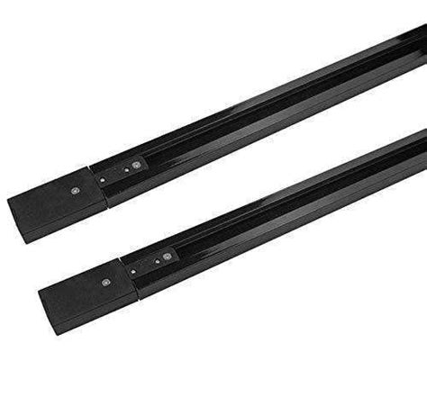 HDC Track Rail 1m Track Light Fitting Aluminium 1 Meter 2 Wire Connect