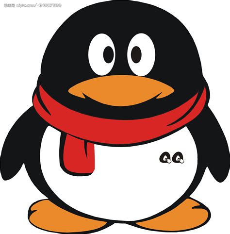 腾讯QQ品牌形象小企鹅矢量图__公共标识标志_标志图标_矢量图库_昵图网nipic.com