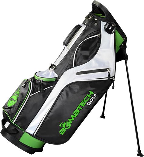 Amazon.com : BombTech Golf – Premium Stand Bag – 14 Individual Club ...